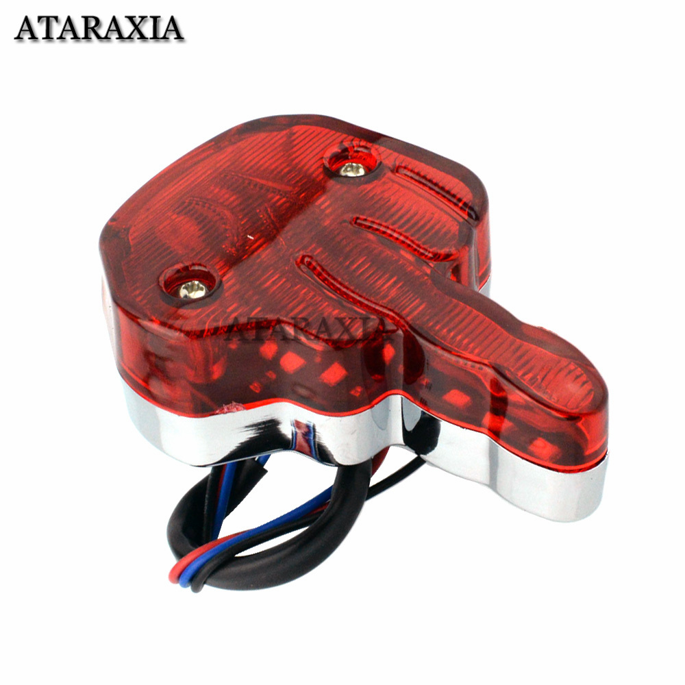 Lampu belakang LED sepeda moto - Diy Lamp Electronics ulasan dan harga