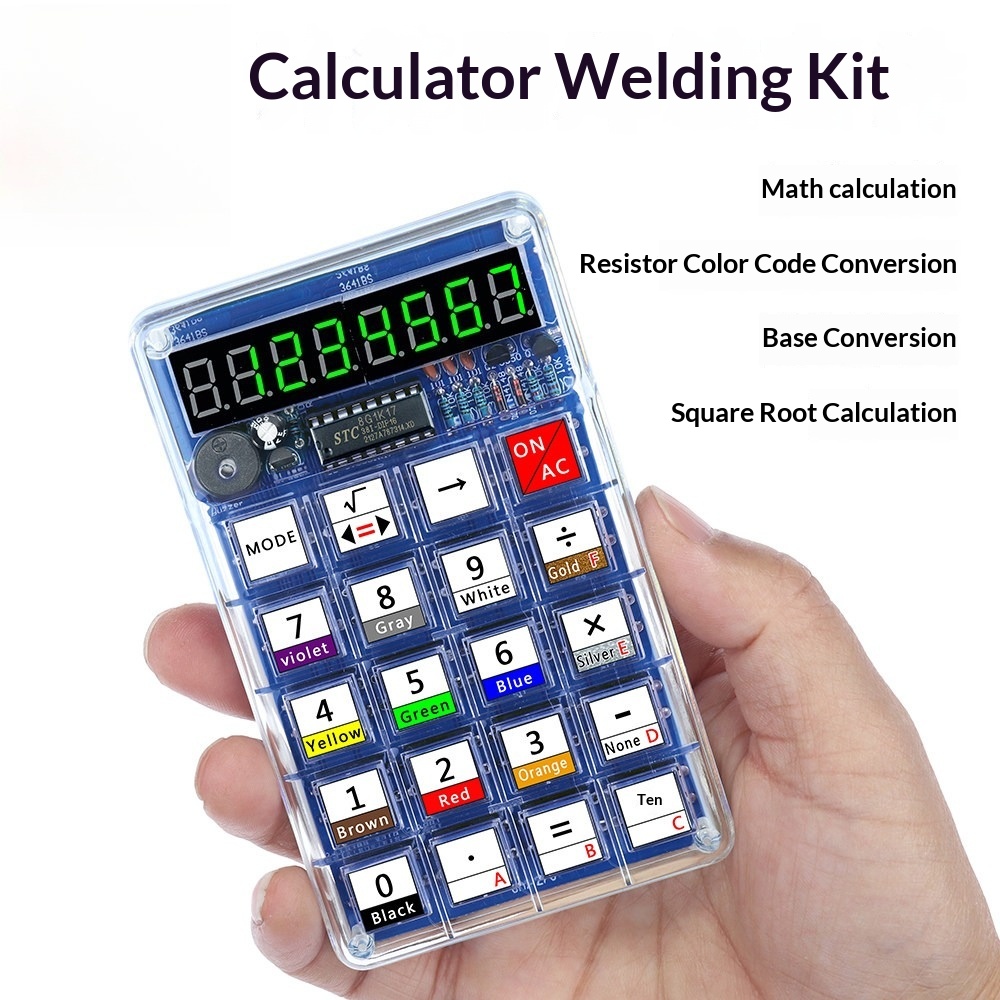 Kit Produksi Kalkulator, Kompo - Diy Electronics Youtube ulasan dan harga