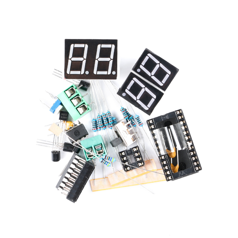 Kit DIY Meteran Milivolt Digit - Diy Analog Electronics ulasan dan harga