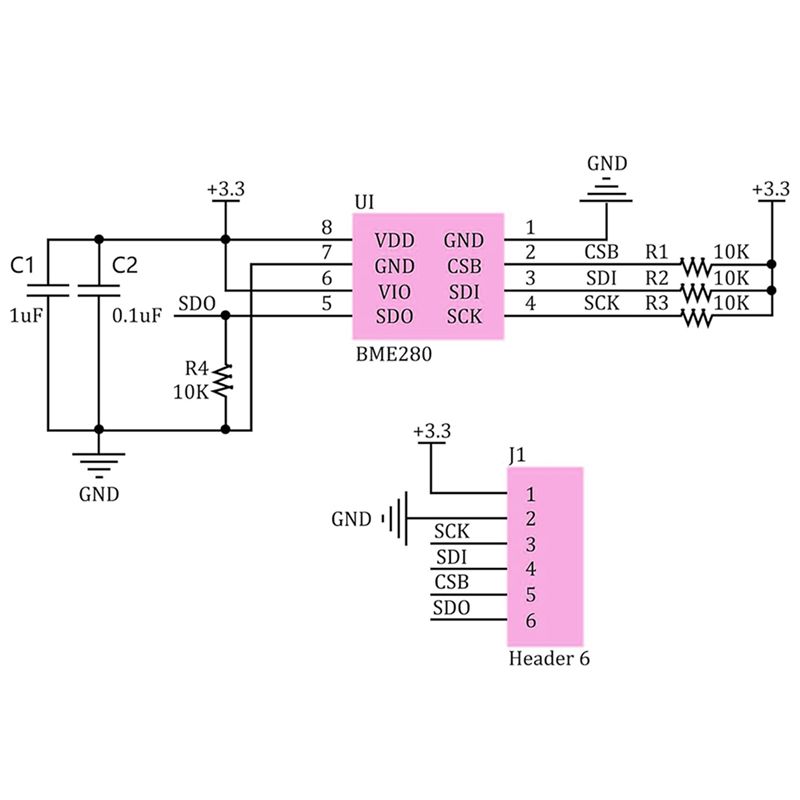 A93E-6PCS BME280 3.3V Modul Se - Bme280 Humidity Sensor ulasan dan harga