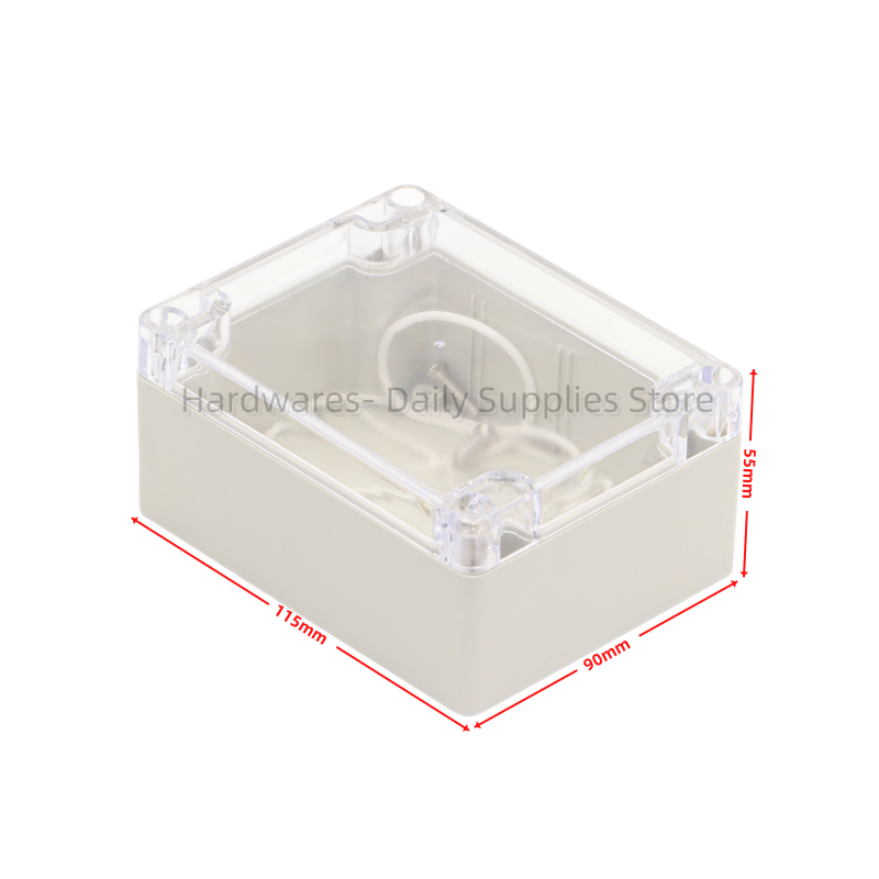 1 buah sarung plastik bening a - Diy Enclosure For Electronics ulasan dan harga