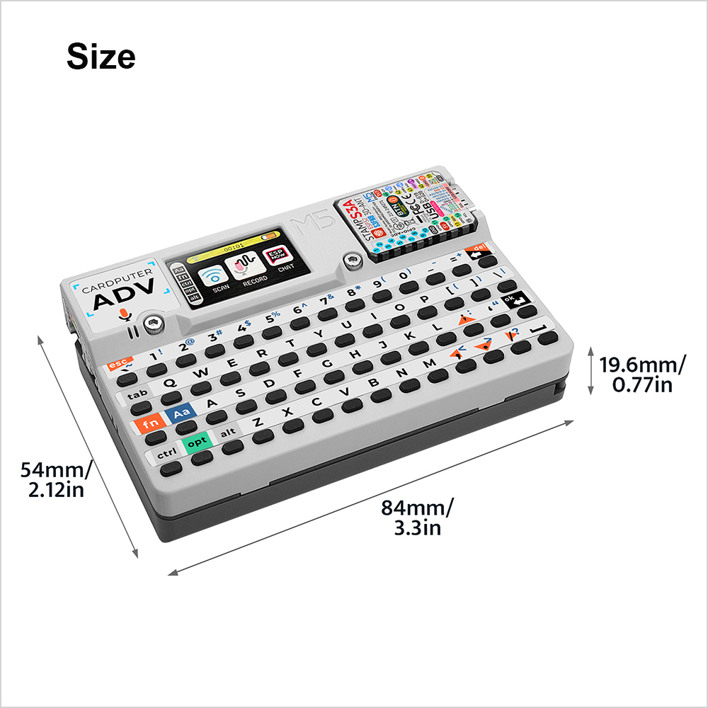 M5Stack Cardputer-Adv Komputer - Diy Electronics Kits ulasan dan harga