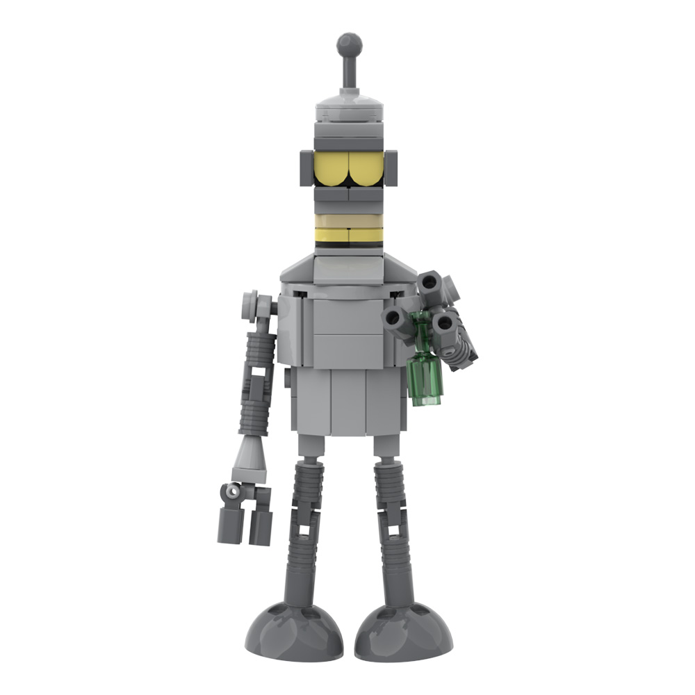 MOC Mech Robot fugamaeds Bende - Diy Lego Electronics ulasan dan harga