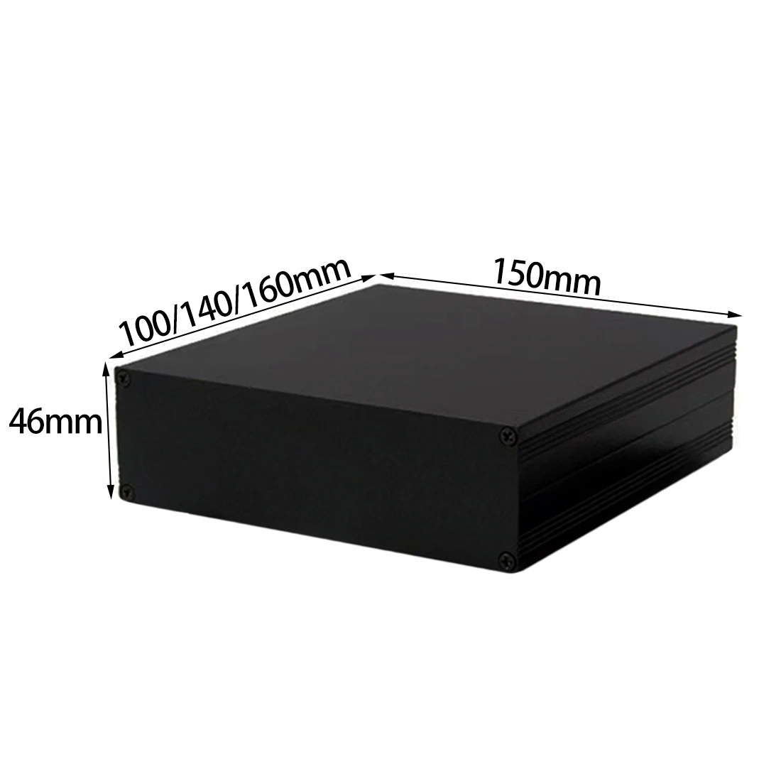Aluminium kandang 150*46*100/1 - Diy Enclosure For Electronics ulasan dan harga