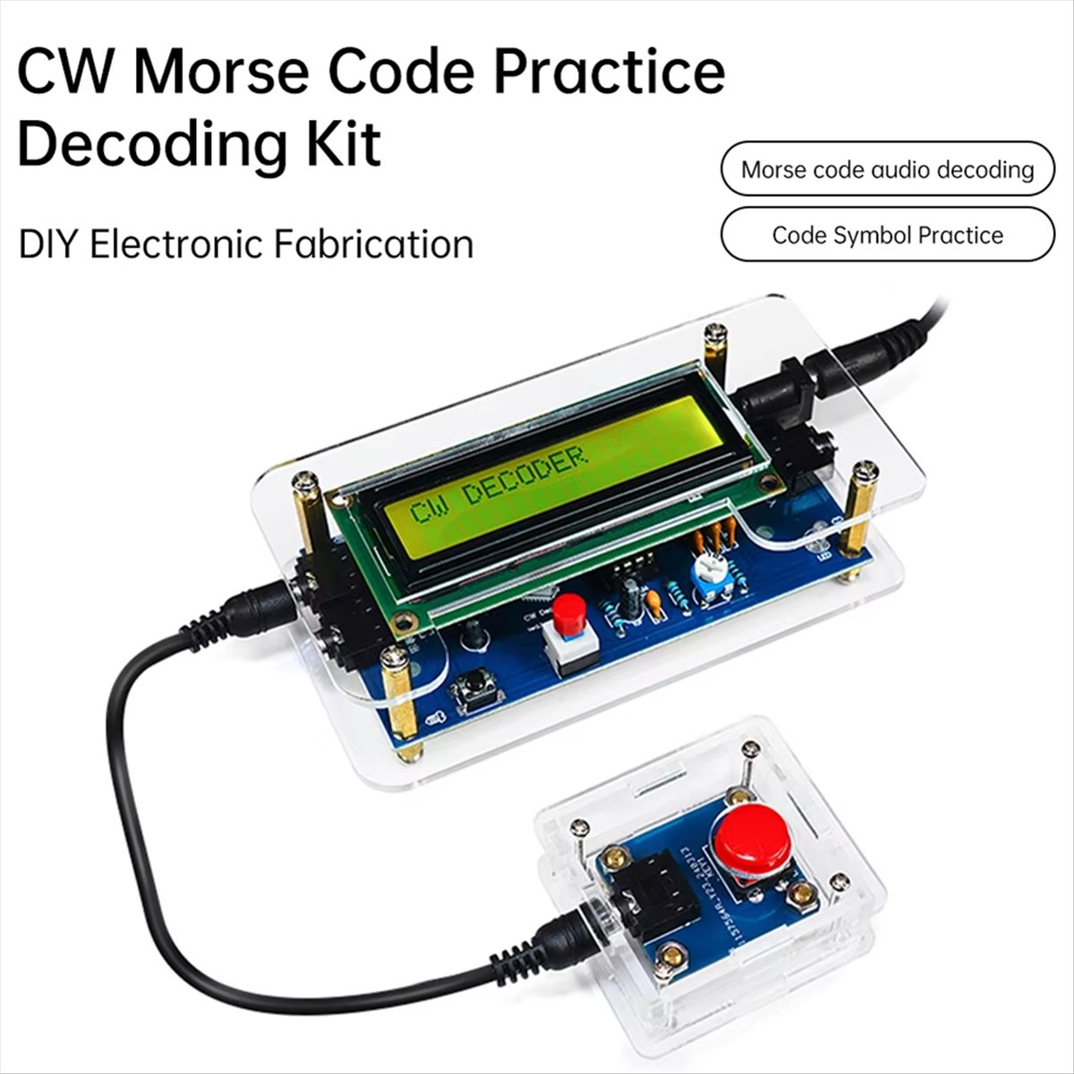 Papan Sirkuit Dekoder Kode Mor - Diy Electronics Circuits ulasan dan harga