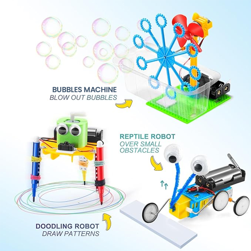 6in1 Mainan Sains DIY Blok Ban - Diy Electronics Projects For Kids ulasan dan harga